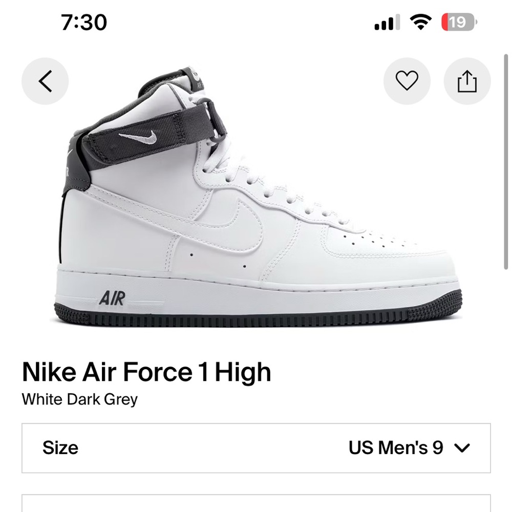 Air Force 1 high ‘07